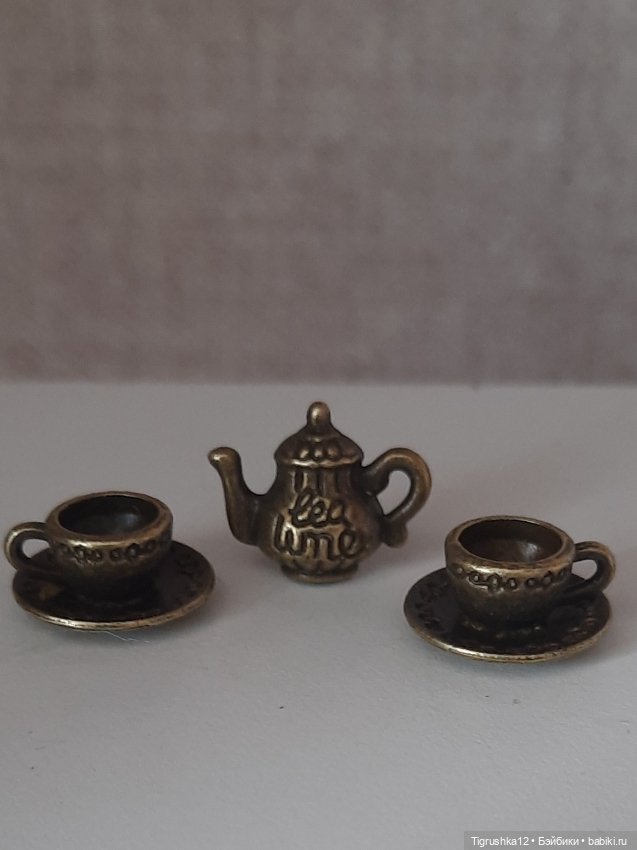 Чайный набор # 2 — Миниатюра для кукол