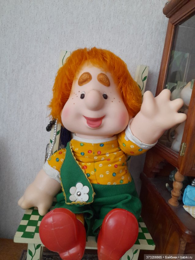 Веселый парень — Винтажные куклы и игрушки детства