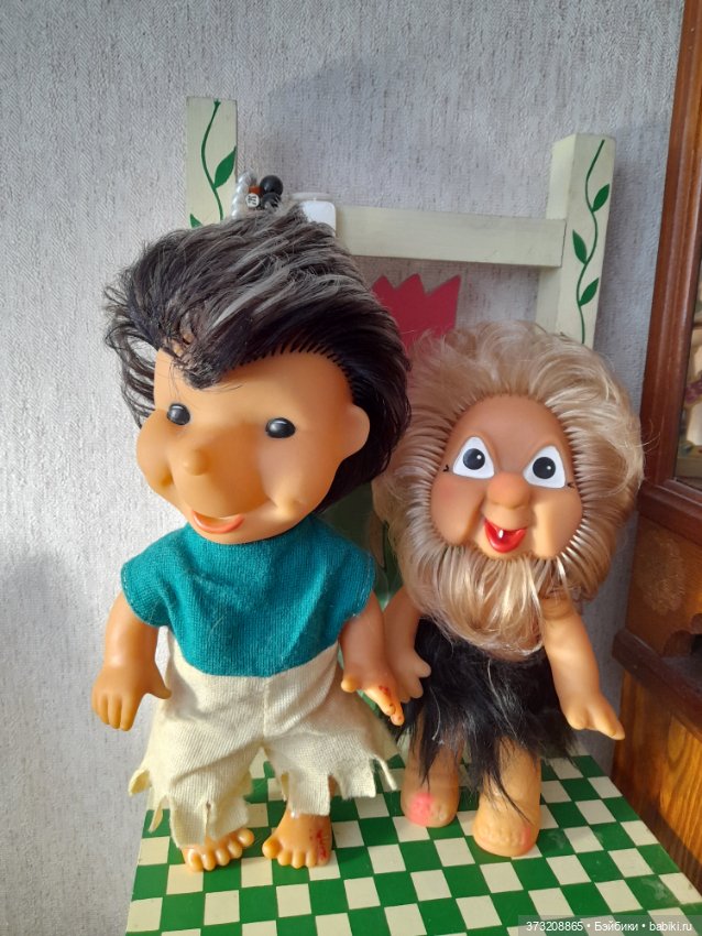 Два друга (лот) — Винтажные куклы и игрушки детства (фото 4)