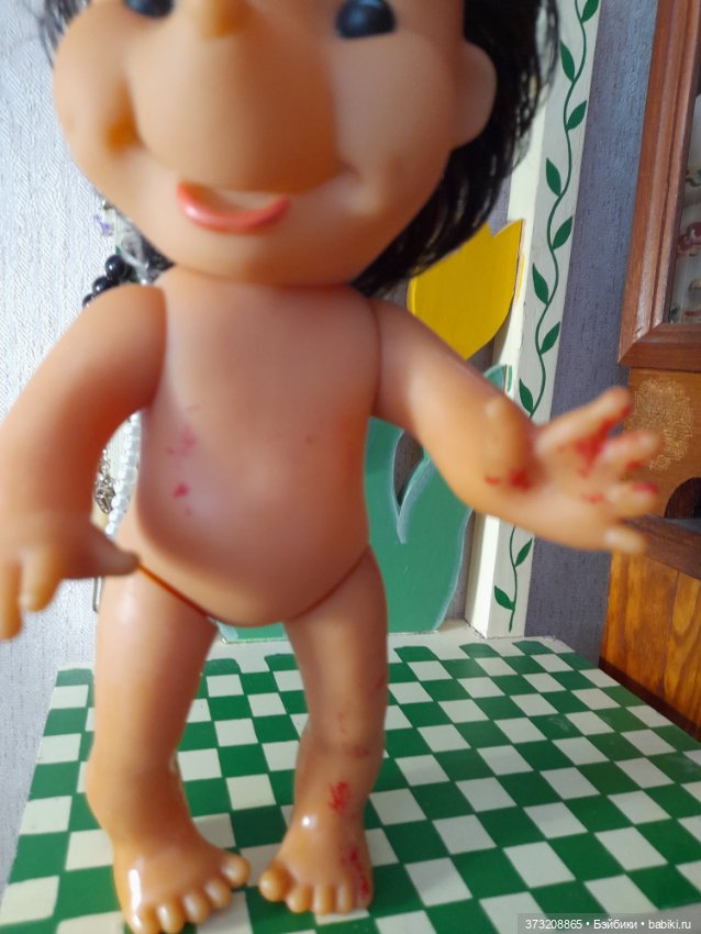 Два друга (лот) — Винтажные куклы и игрушки детства