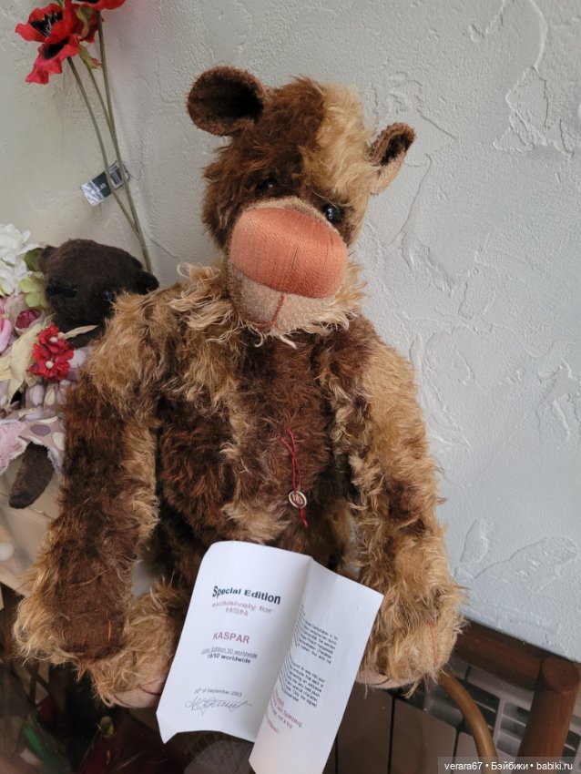 Большой шалун Каспер от Hildegard Gunzel. Лимит 50. 2003 год (фото 6)