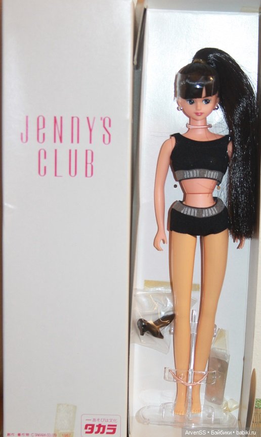 Подружка Дженни Кисара с длинным хвостом из лимитной серии Jenny's Club компании Такара