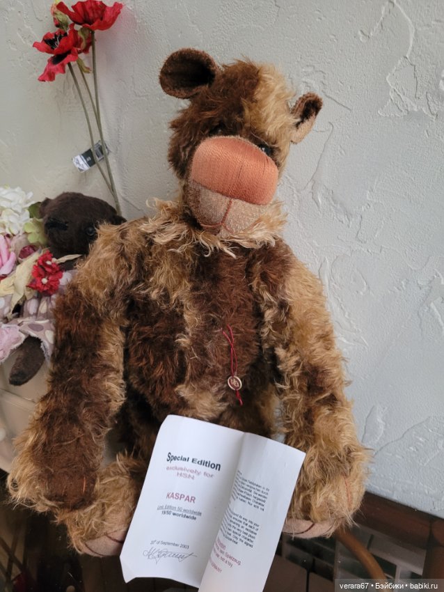 Большой шалун Каспер от Hildegard Gunzel. Лимит 50. 2003 год (фото 5)