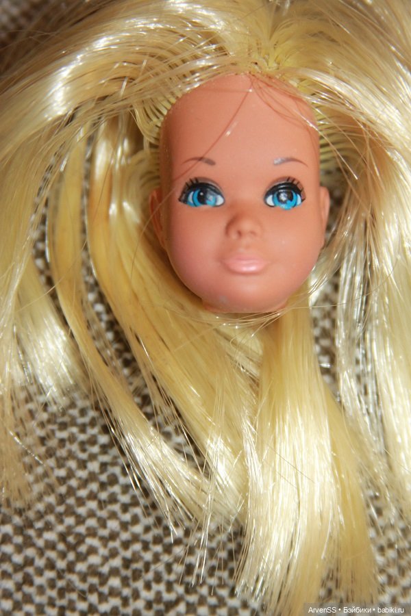 Голова винтажной 1971 Sun Set Malibu Skipper (фото 5)