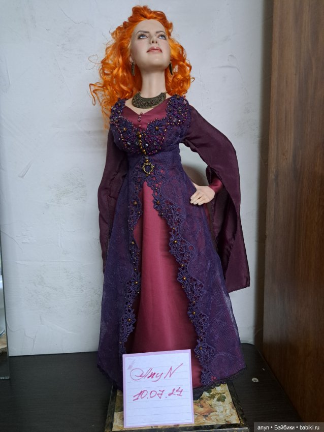 Хюрем Султан. авторская кукла с портретным сходством (фото 6)
