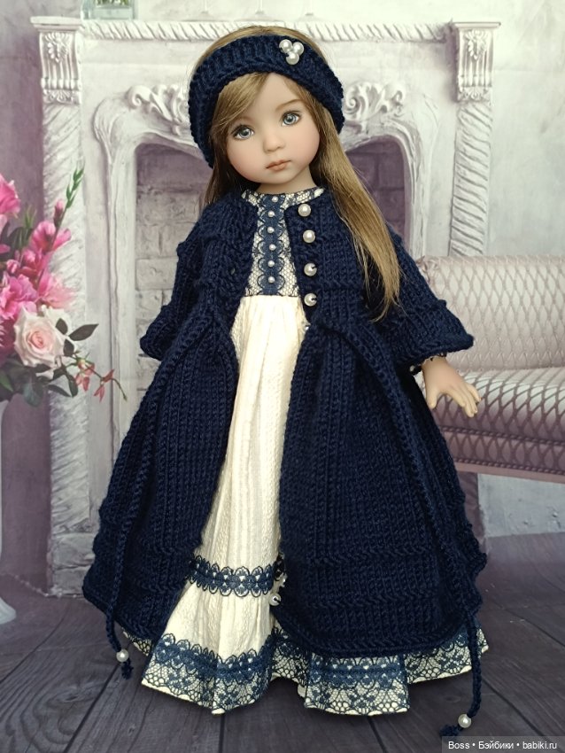 Платье для кукол Little Darling от Dianna Effner