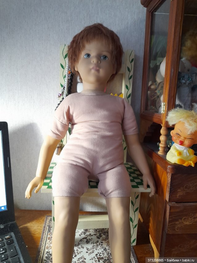 Зеленоглазый мальчуган — Коллекционные куклы (фото 6)