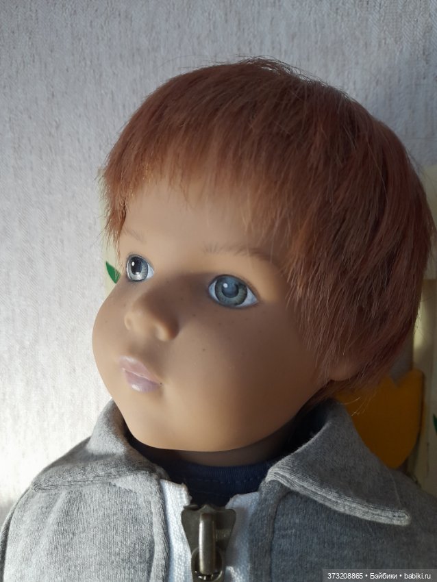 Зеленоглазый мальчуган — Коллекционные куклы (фото 2)