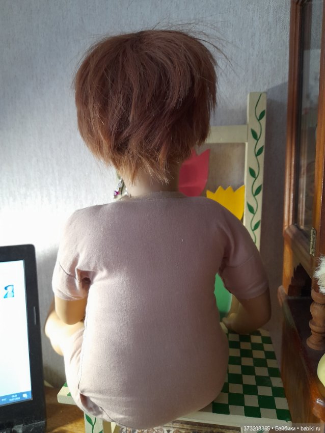 Зеленоглазый мальчуган — Коллекционные куклы (фото 7)