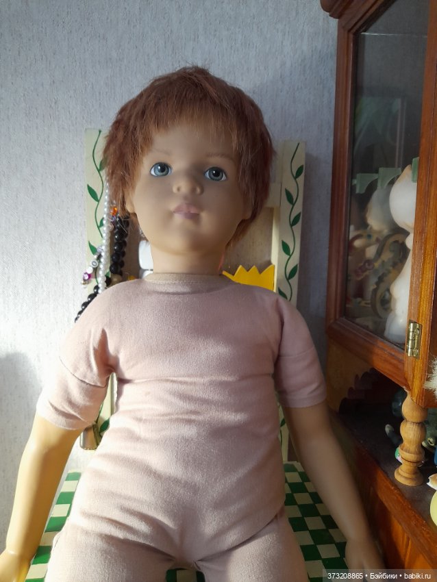 Зеленоглазый мальчуган — Коллекционные куклы (фото 5)