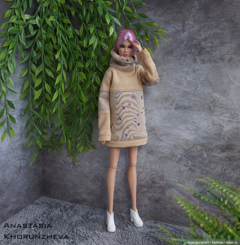 Свитер-толстовка оверсайз для NuFace (фото 4)