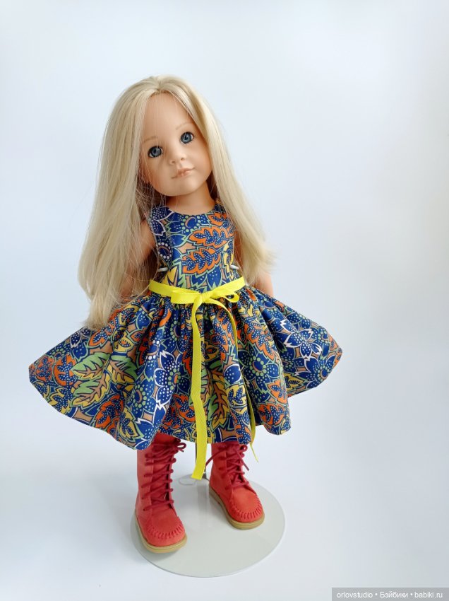 💚🌷Платье для Готц #3 — Одежда для кукол (фото 4)