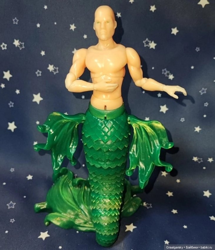 Мальчик Русал БЖД — Куклы BJD (фото 2)