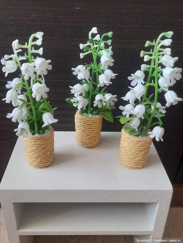 Ландыши — Миниатюра для кукол
