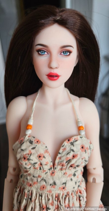 Авторская шарнирная кукла