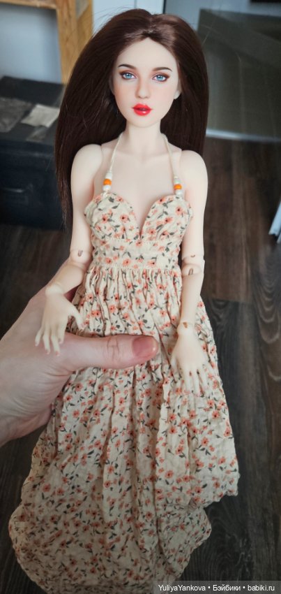 Авторская шарнирная кукла (фото 6)