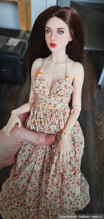 Авторская шарнирная кукла (фото 7)