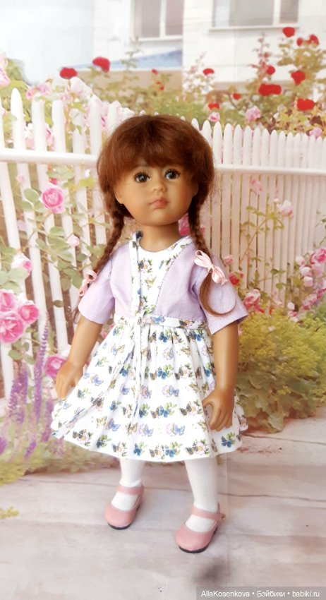 Платье и болеро для кукол Heidi Plusczok, Boneka