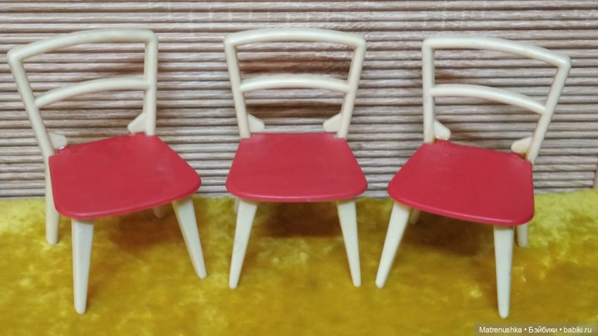 Набор мебели времён СССР (для пупсиков) №2 (фото 2)