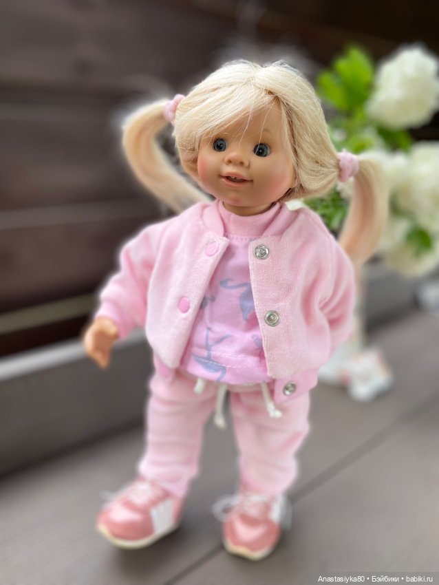 Комплект из велюра для Вихтеля