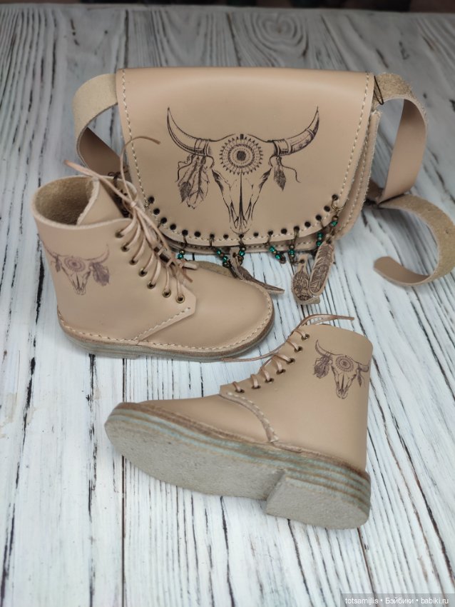 Ботинки высокие 8,5 см — Обувь для BJD (фото 4)