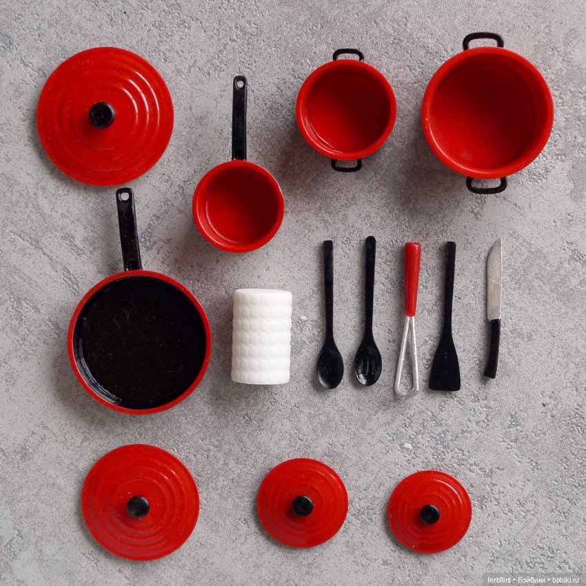 Набор для кухни №4 (масштаб 1:6) (фото 7)