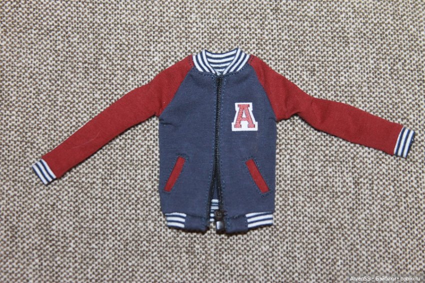 Спортивная куртка Blue Box на кукол 1/6 (фото 3)