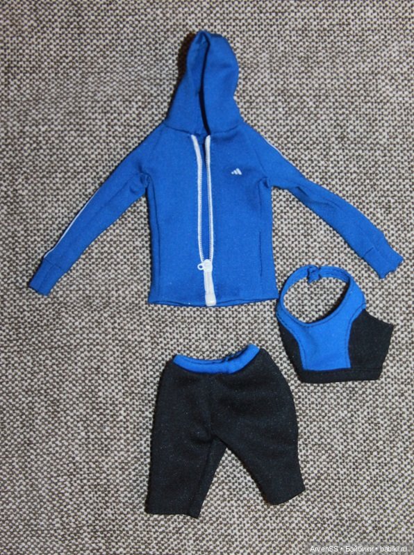 Спортивный костюм Blue Box на кукол 1/6
