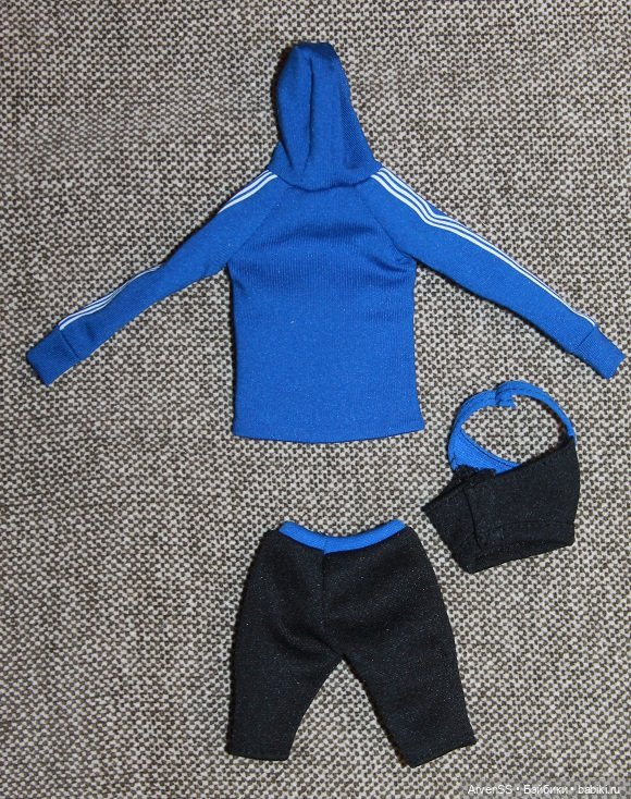 Спортивный костюм Blue Box на кукол 1/6 (фото 2)