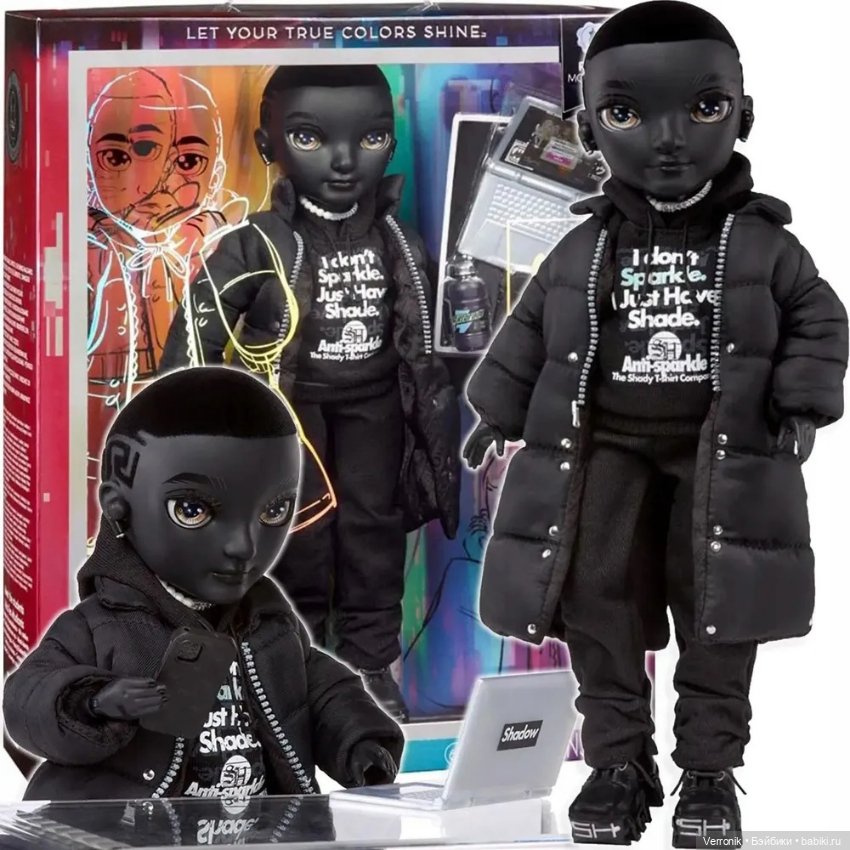 Рекс Макквин - Рейнбоу Хай - Rainbow High - Shadow High Series 2 Rexx Mcqueen (фото 3)