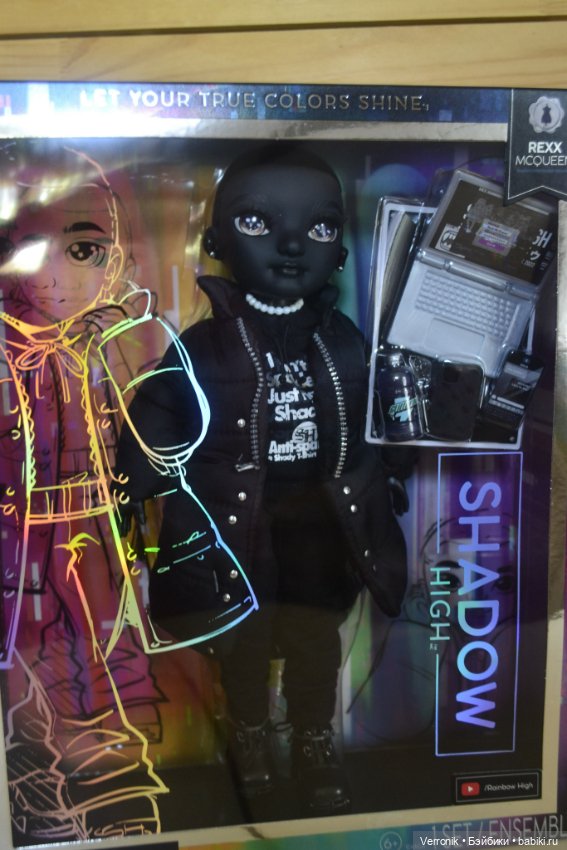 Рекс Макквин - Рейнбоу Хай - Rainbow High - Shadow High Series 2 Rexx Mcqueen