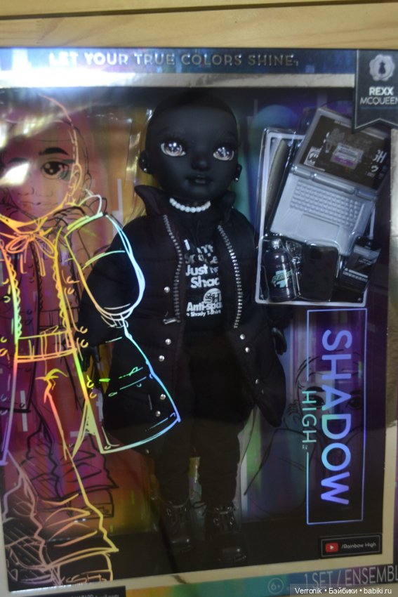 Рекс Макквин - Рейнбоу Хай - Rainbow High - Shadow High Series 2 Rexx Mcqueen (фото 6)