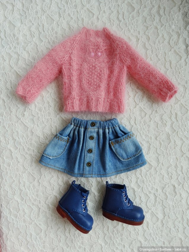 Комплект одежды и обувь для кукол Паола Рейна (фото 3)
