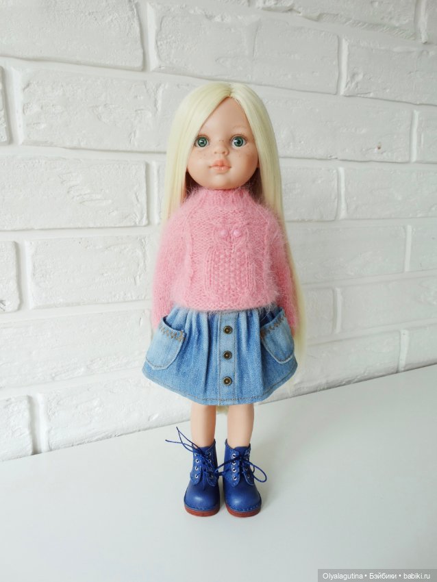 Комплект одежды и обувь для кукол Паола Рейна (фото 2)