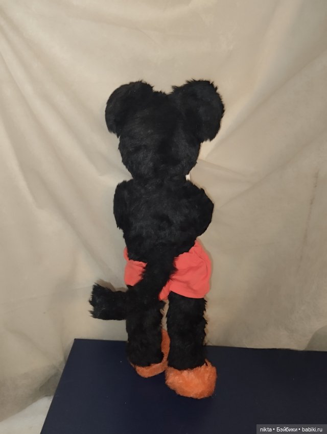 Кукла, мягкая игрушка ГДР Микки-Маус (фото 4)