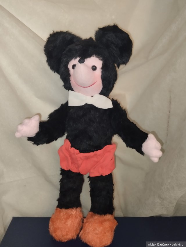 Кукла, мягкая игрушка ГДР Микки-Маус