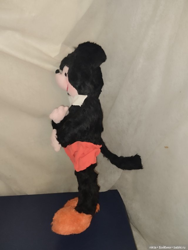 Кукла, мягкая игрушка ГДР Микки-Маус (фото 5)