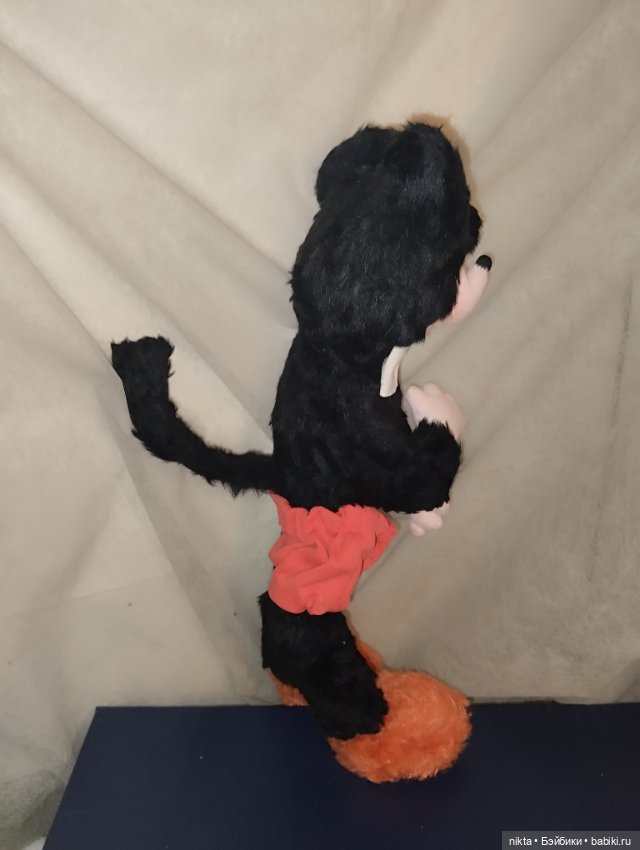 Кукла, мягкая игрушка ГДР Микки-Маус (фото 3)