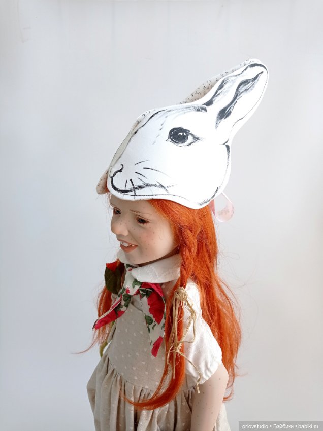 Маска-Зайка для кукол!!!💗🐰 (фото 5)