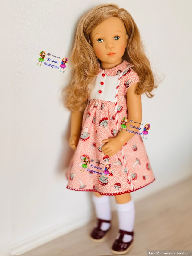 Платьице для Петитколлин Финуш Petitcollin Finouche 48 см