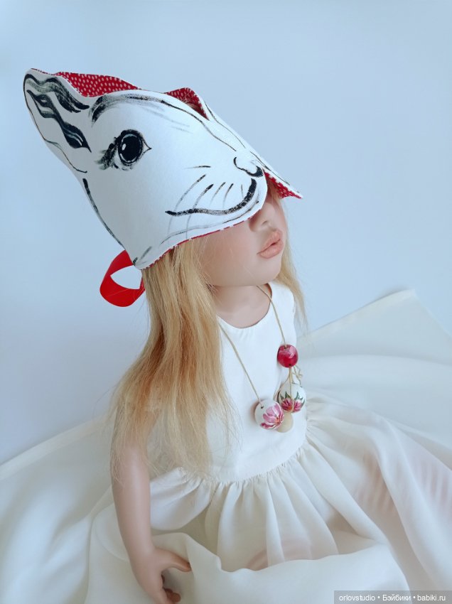 ❤Маска-Зайка #2 для кукол!!!🐰 (фото 7)