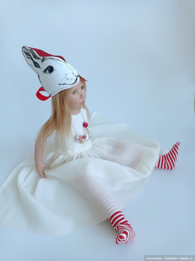 ❤Маска-Зайка #2 для кукол!!!🐰 (фото 2)