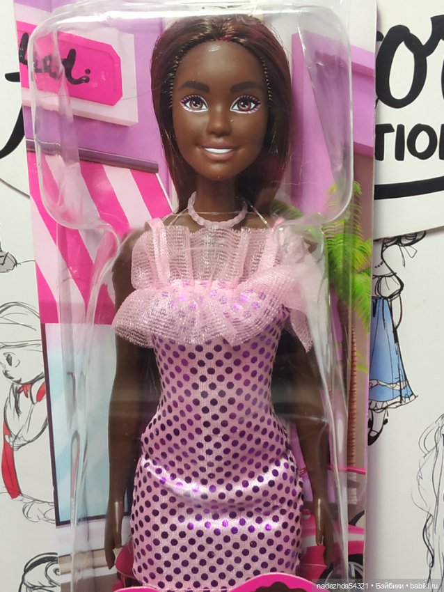 Барби модница в вечернем платье (фото 2)