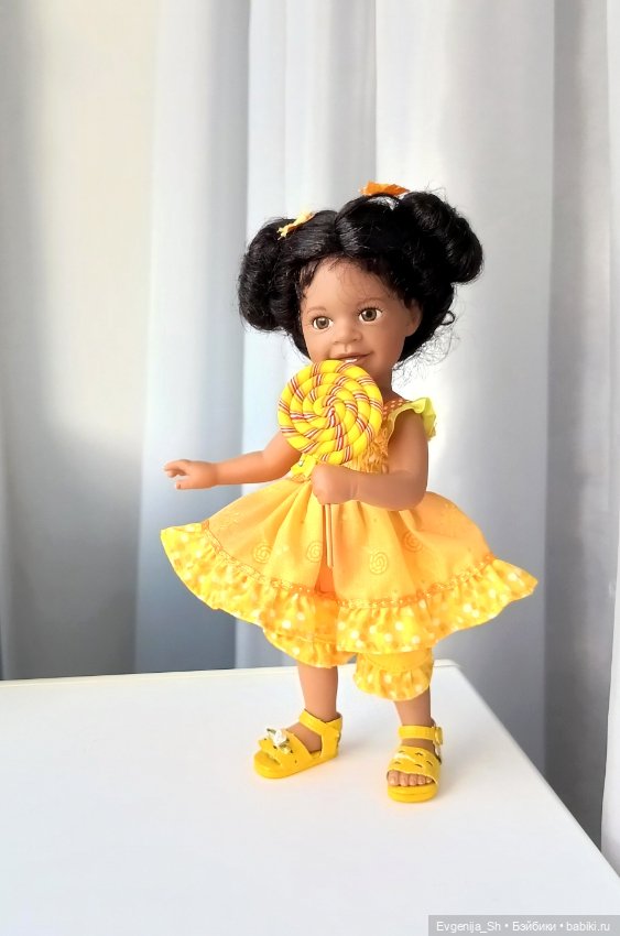 Мулаточка "Sunshine and lollipops" от Jane Bradbury, Ashton drake gallery (фото 8)