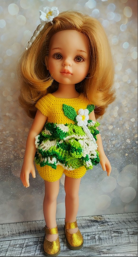 Красивая кукла Паола Рейна ООАК в одежде и обуви