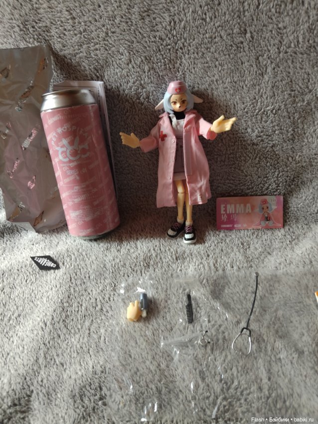 Эмма Come4arts Pet — Шарнирные куклы (не BJD) (фото 3)