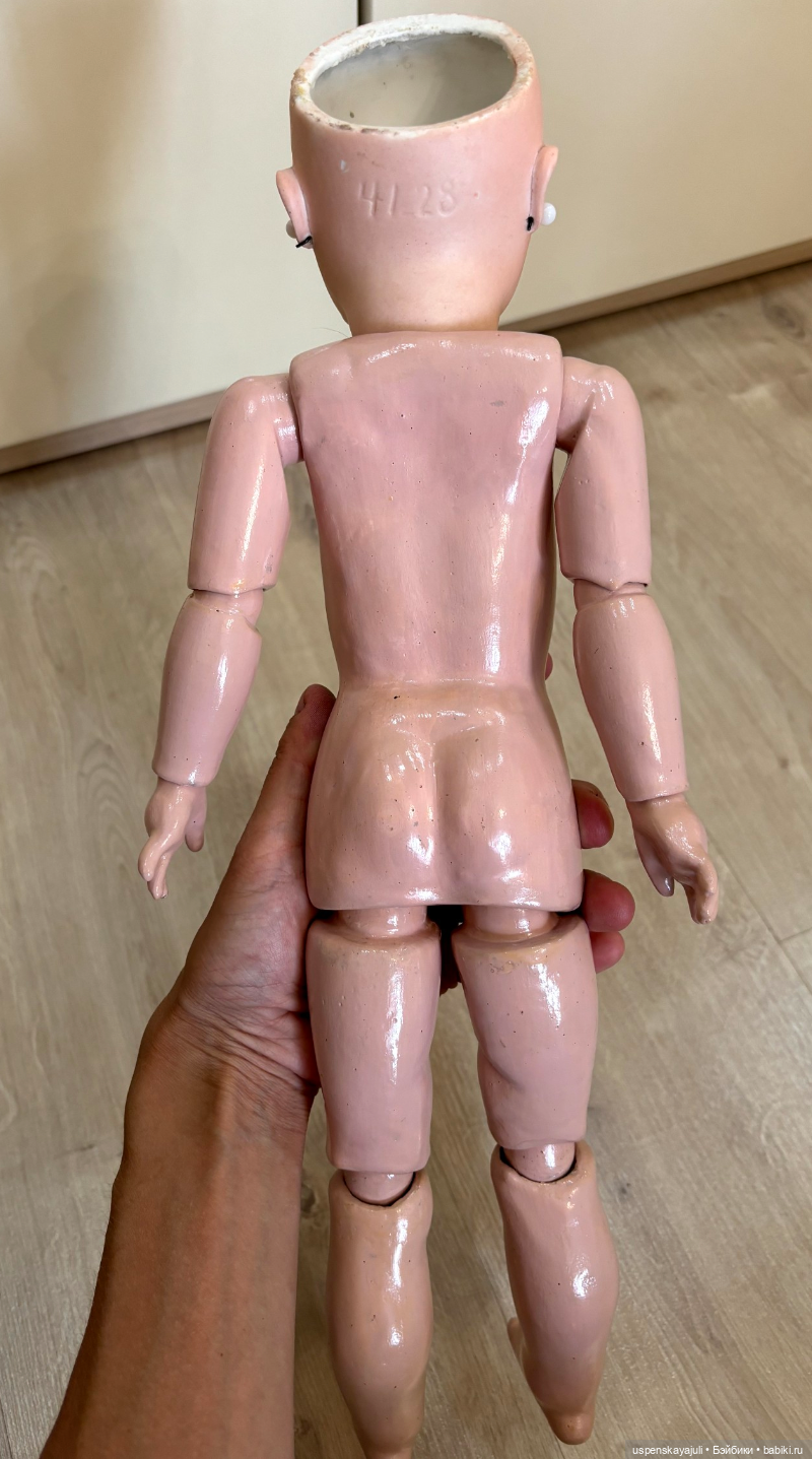Антикварная кукла G. Kuhnlenz 41 молд (фото 4)