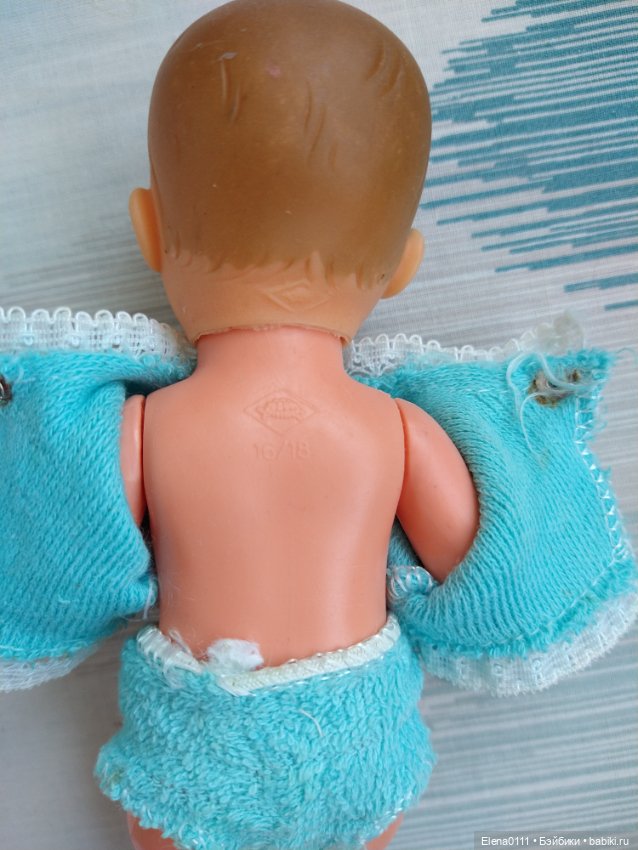 Продам винтажного пупса Schildkröt (фото 3)