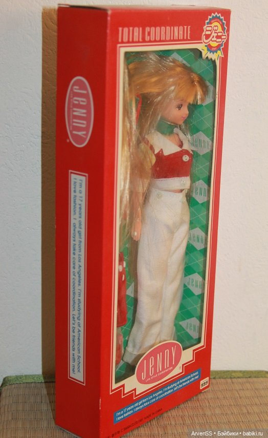Takara Jenny Total Coordinate Series Red x White MIB Limited Edition (фото 2)