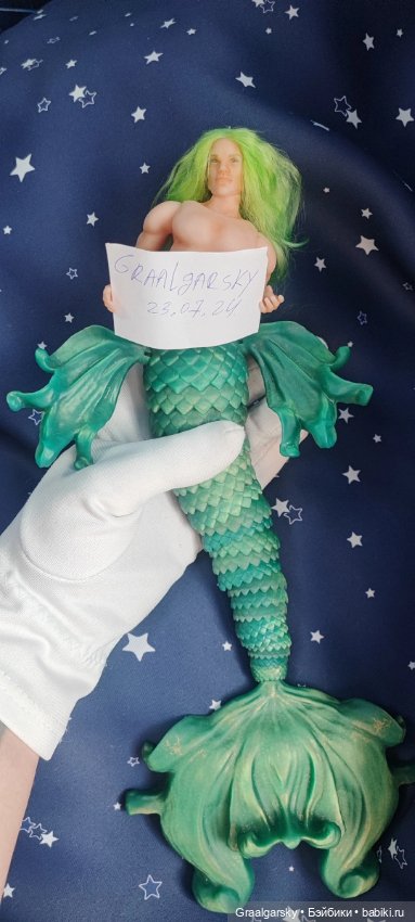 Мальчик Русал БЖД — Куклы BJD (фото 8)
